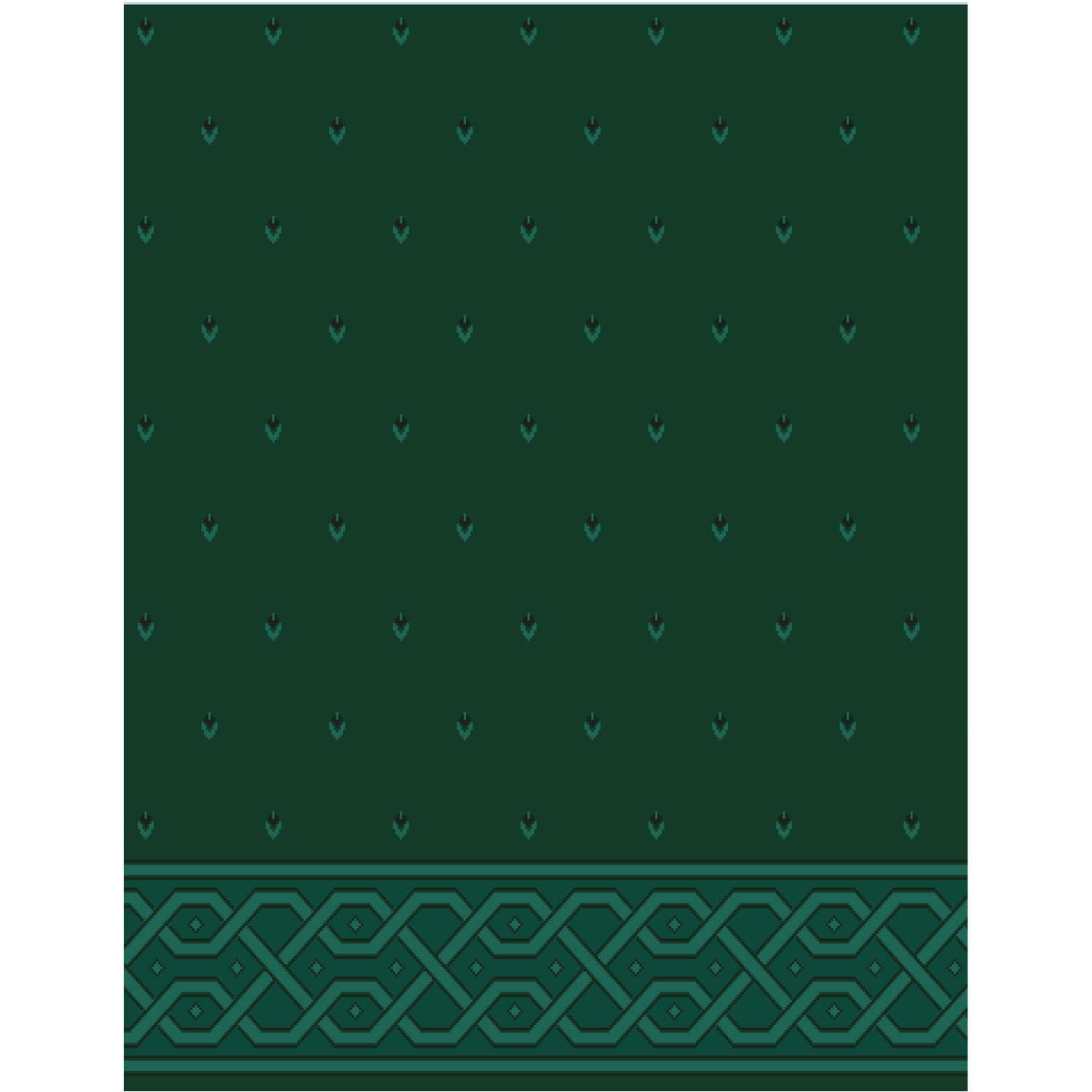 Tavus Halı - CS2020 Wool Mosque Carpet