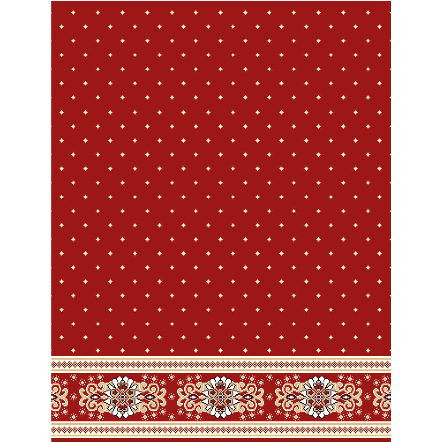 Tavus Halı - CS2030 Wool Mosque Carpet