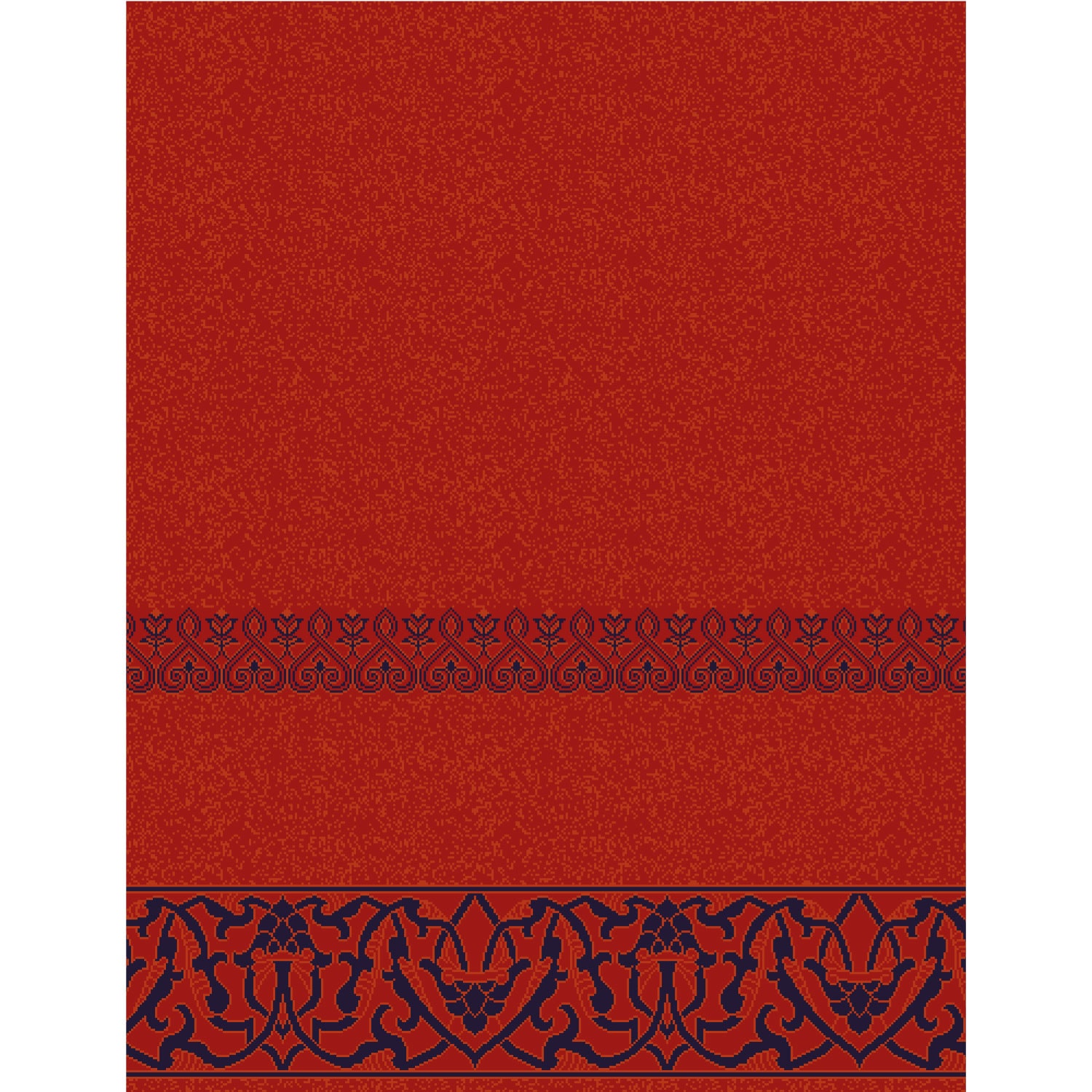 Tavus Halı - CS2047 Wool Mosque Carpet