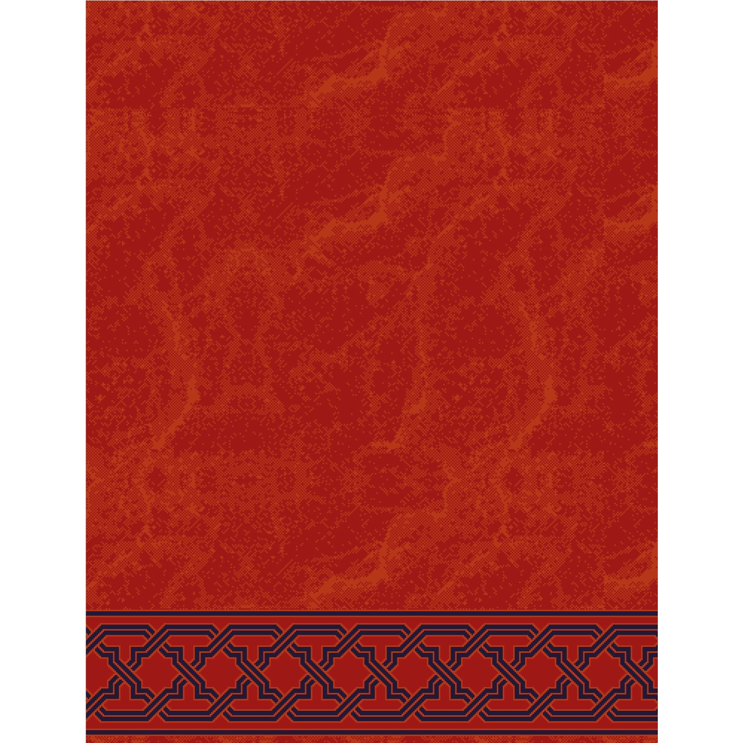 Tavus Halı - CS2053 Wool Mosque Carpet